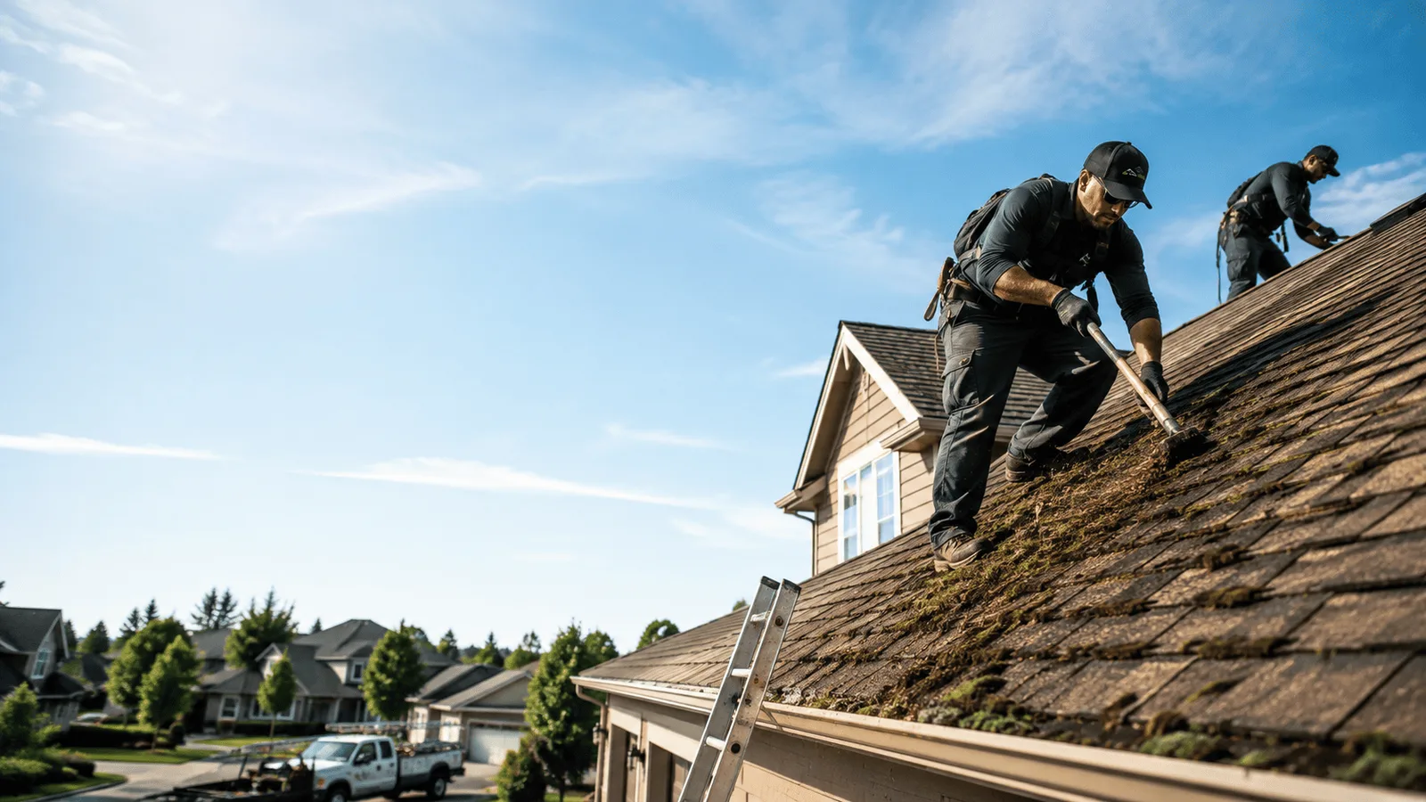 Roof Moss Removal in Clarks, LA near me